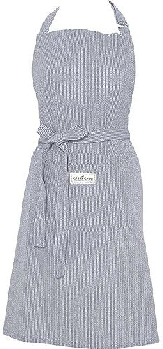 GreenGate Schürze Alicia Pale Grey Grau Küchenschürze Kochschürze Baumwolle