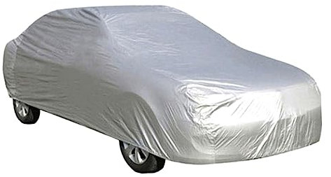 Autoabdeckung XXL aus PEVA für Auto und Fahrzeug, Silber