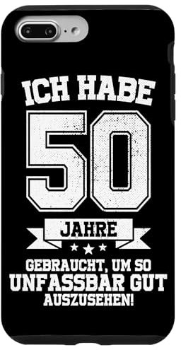 50. Geburtstag Ich Habe 50 Jahre Gebraucht So Gut Auszusehen Hülle für iPhone 7 Plus/8 Plus