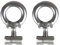 Dinghaole Markisenschienenstopper, 2 Stück 304 Edelstahl Markisenstopfen für Wohnwagen, Wohnmobile, Wohnwagenzelte - Markisenzubehör