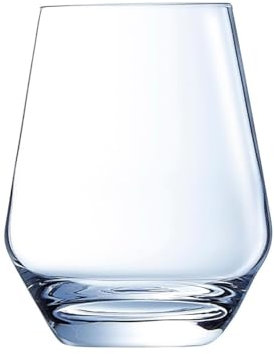 Chef & Sommelier Lime Boîte de 6 verres hauts Krysta Eco 38cl Krysta Convient au réfrigérateur Ne passe pas au micro-ondes Matériau 100% sain