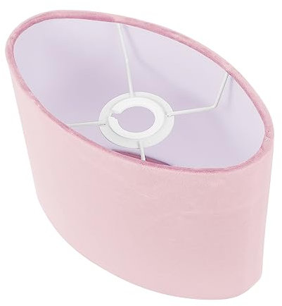 ORFOFE Ovale Stoff Lampenschirm Für Tischlampen Accessoires Dekorative Lichtabdeckung Für Schlafzimmer Und Wohnzimmer Installieren Und Entfernen