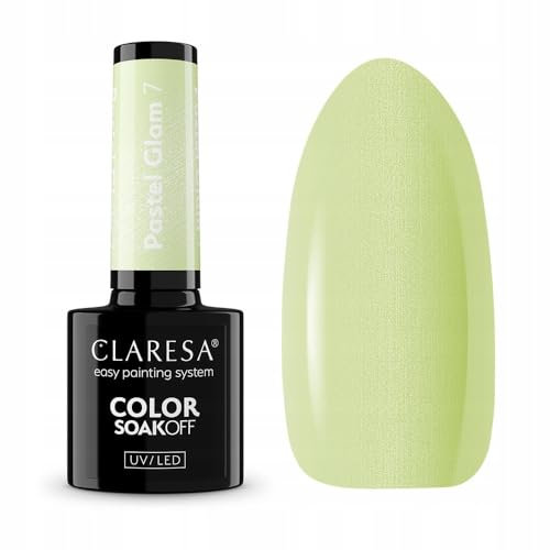 7 Pastel Glam UV Nagellack 5 ml Claresa