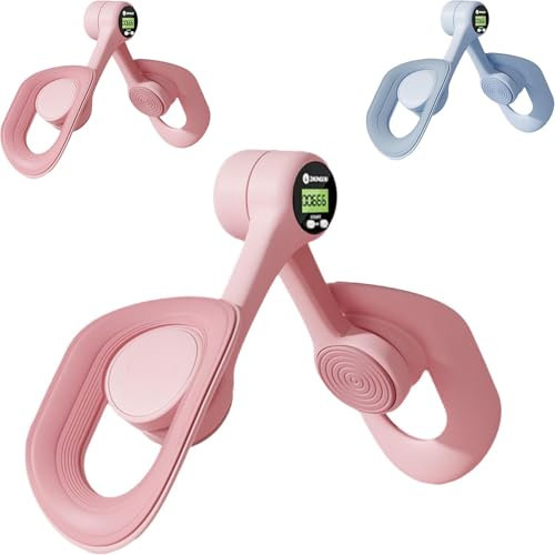 Aurora Glaze Pelvic Floor Trainer, Aurora Pelvic Floor Exerciser, 2025 Upgraded with Intelligent Counting, Thigh Toner Workout (Pink)
