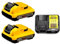 12V 3Ah/2Ah Lithium Battery Compatible with DeWalt DCB120/DCB123/DCB125, Cordless Tools (DCD710, DCF610, DCT410), Rechargeable Li-ion Power Tool Battery(DW 12V 3.0AhX2 CX1)