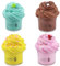 1Pack Schleim-Set, 50g Duftend, Dehnbar und Nicht klebend, mit Zitronen-Minz-Schokolade usw. Schleim-Anhänger, Stressabbau, Pädagogischer Schleim, Geburtstagsgeschenke, Preis-Partygeschenke (Rosa)