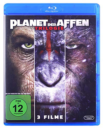 Planet der Affen Triologie,3 Blu-rays