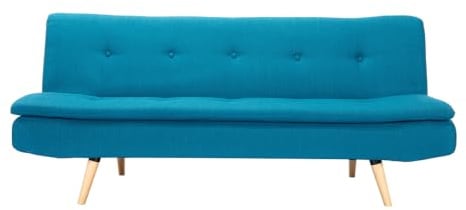 Miliboo Schlafsofa 3-Sitzer blaugrün Senso