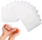 Lanjue 25Sheets/1200PCS French Manicure Nail Sticker，Self-Adhesive Half-Moon Shaped Manicure Stickers