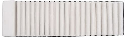 vidaXL Sonnenliege Auflage Liegenauflage Gartenliege Liegestuhl Relaxliege Liege Polster Kissen Auflagen Polsterauflage Creme Veloursleder