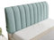 Bettkopfabdeckung Verdicken Gesteppt Kopfteilbezug Protektor Einfarbiges Design Bett Kopfteil Bezug 150/180 cm Grau, Dehnbar, Waschbar, Abnehmbar, Für Schlafzimmer (Color : B, Size : 180cm)