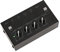 Headphone Amplifiers, Headphone Amp, Guitar Headphone Amp, Small 4 Channel Headphone Amplifiers Independent Volume Way Audio Amplifier 4 Channel Amplifier for Home (UK Plug)