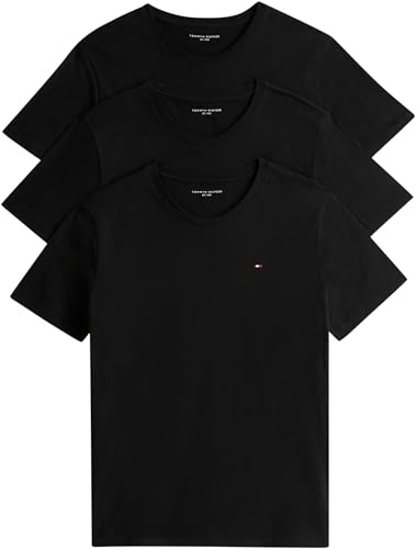 Tommy Hilfiger Herren 3er Pack T-Shirts Kurzarm Slim Fit