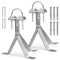 SS304 Antenna Wall Mount 9 Inch Tall Heavy-Duty Stand Off Wall Mast Mount Windproof Antenna Mounting Bracket