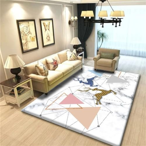 RUGMRZ Kamin Deko Wohnzimmer Teppich Klassisches Wohnzimmer teppichmatte Beige Teppich Teenager Mädchen weicher Teppich Kamin deko Wohnzimmer Teppich Moderne teppiche wohnzimmer180x250CM