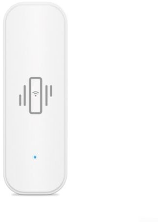 Sensor de puerta WiFi, Alarma inalámbrica de Sensor de Puerta de Ventana, para sensor de vibración WiFi inteligente para Tuya, control remoto de aplicación para Smart Life, para ladrones de negocios