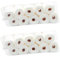 Toyvian Miniature Toilet Paper Rolls 2 Bags Dollhouse Bathroom Decoration Roll Paper Model Mini Toilet Paper Pack Dollhouse Accessories