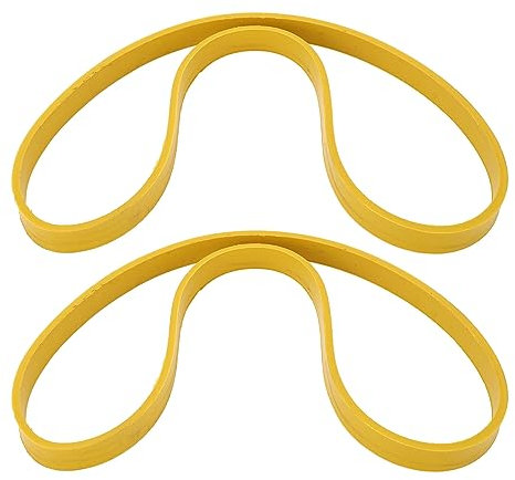 OVAQUIXI Rubber Band Saw Tires, 2-Piece Set, Replacement Pulley Tires for 25.4 cm Woodworking Bandsaw Wheel