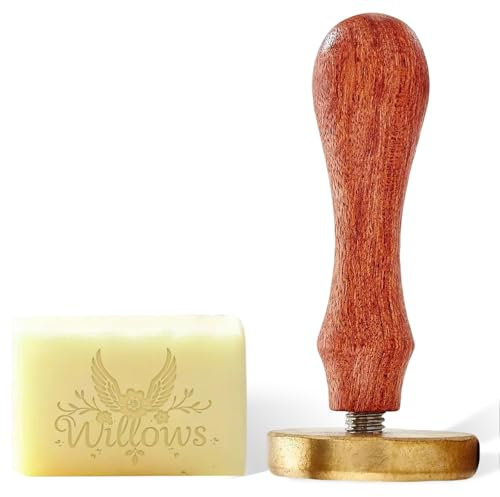 ROSEEKA Individueller Seifenstempel für selbstgemachte Seife – DIY-Seifenherstellungs-Set mit einzigartigen Designs und benutzerfreundlichem Werkzeug für kreatives Basteln und Verschenken (2,5 cm –