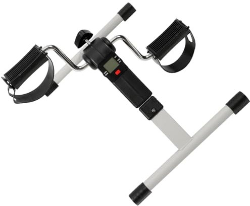MOTHNUR Stepper Fahrrad Schreibtisch-Pedaltrainer Trainierender Heimtrainer für Zuhause Übungsplattform Leg exercise Home exercise Mini exercise bike Mini-Fitnessrad Reha-Maschine Plastik