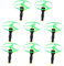 Mipcase 8Piezas Discos Voladores para Juguetes de Platillo Diversión al Aire y Actividad Familiar