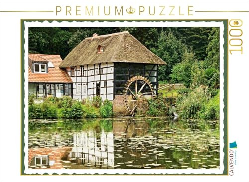 Puzzle · Ölmühle Tüschenbroich in Wegberg-Tüschenbroich, aus dem 17 | Jahrhundert, heute ein Atelier · 1000 Teile · Lege-Größe 64 × 48 cm · CALVENDO Puzzle