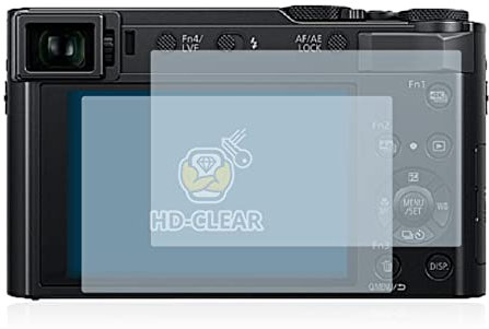 BROTECT (2 Stück Schutzfolie für Panasonic Lumix DC-TZ202 / TZ202D Displayschutz Folie Ultra-Klar