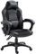 HOMCOM Silla de Oficina Ajustable Sillón Giratorio Ejecutiva Reclinable con 6 Puntos de Masaje y Calefacción 2 Almohadas y Mando a Distancia 68x69x108-117cm Negro
