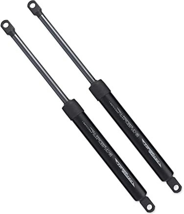 Set mit 2 Gasfedern oder Stoßdämpfern für Bettkasten 1150N - M-8 Schelle - Ideal für Bettkasten 135 cm - Cuens