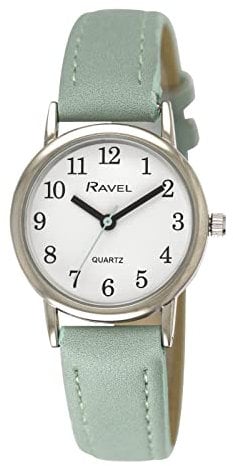 Ravel - Montre de Tous Les Jours aux Couleurs Pastel pour Femmes (boîtier 36 mm) - Quartz Analogique - R0137.11.1 - Vert