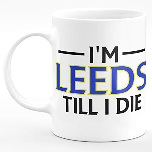 Amelia Gould Apparel I'm Leeds TILL I DIE Premium Grade Mug Gift 11oz