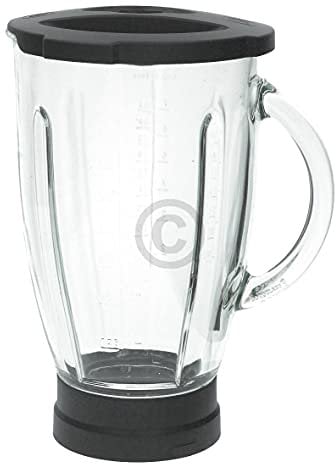 Mixerbehälter Bosch 701104 00701104 Pürierschüssel Mixeraufsatz Glasmixbecher mit Deckel Küchenmaschine Küchengerät auch Neff Balay Constructa