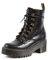 Dr. Martens 8 Eye Boot, Stivaletti Unisex-Adulto, Nero(Black Patent Lamper), 41 EU