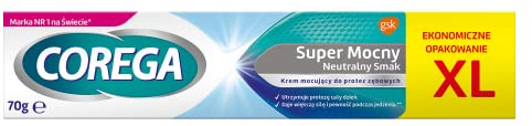 GSK COREGA Super Mocny Neutralny Smak 70g &