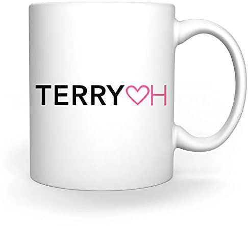 Terry Love Heart Tasse Weiß Für Kaffee Tee Cappuccino Kakao Mug White Coffee Tea Cacoa