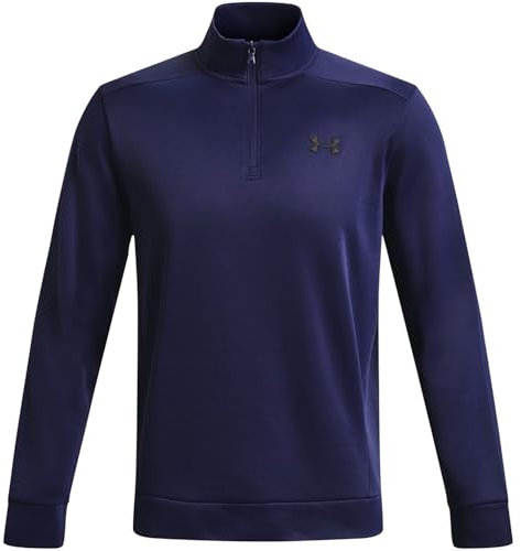Under Armour Mens Fleece Quarter Zip Blue XXL