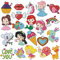 CHYEEH 5D Kit de Pintura Diamond Painting para Niños, 21 Piezas Pintura Diamantes Stickers DIY Pintura de Diamantes Animales, Mosaicos Dibujo de Diamantes Pegatinas para Niños y Adultos Principiantes