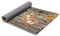 HomeLife PVC Küchenläufer waschbar & rutschfest | 52 × 300 cm | PVC Teppich Läufer für Küche, Flur & Bad | Polyester Teppich für Eingangsbereich Innen & Außenbereich | DesignMediterrane Freude