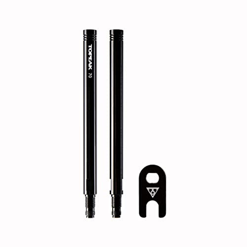 Topeak Unisex – Erwachsene Valve Extender Pumpen-Zubehör, Schwarz, 7 cm