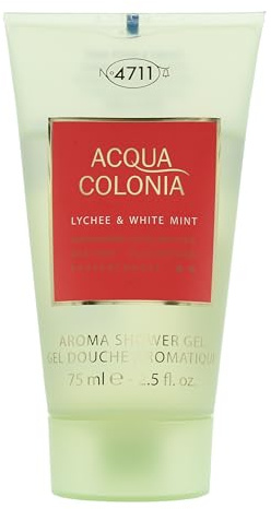 ACQUA COLONIA, 4711 LYCHEE & WHITE MINT SHOWERGEL 75ML