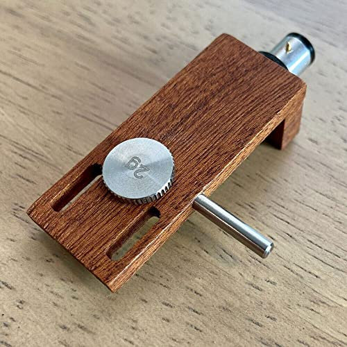 Universal-Plattenspieler-Gehäuse aus Sapeli-Holz, mit OFC-Bleidraht