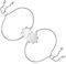 JewelryWe Schmuck 2pcs Pärchen Armband Edelstahl Puzzle Paar Armbänder Freundschaftsarmband Partnerarmband Valentinstag BFF Armreif Armkette Geschenk für Herren Damen, Silber
