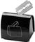 Jagowa Double Edge Razor Blade Bank Portable Shaver Razor Blade Storage Iron Box