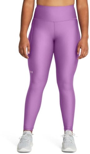 Under Armour Damen Tech High Rise Leggings, (560) Provence Purple/Purple Ace, Groß