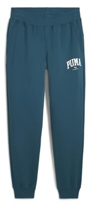 PUMA Herren Squad Sweatpants FL Cl Gestrickte Hosen, Kaltgrün, S EU