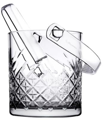 6 Stück Eiseimer aus Glas, H 130 mm, Durchmesser 115 mm. Was Germany