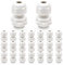 23 Pezzi Pressacavi Connettori Impermeabile IP68, pressacavo, pressacavo M16