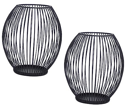 CORHAD 2stücke Draht Kerzenhalter Tisch Mittelstück Hause Zimmer Kamin Mantel Dekoration Moderate Warme Atmosphäre Party Valentinstag Hochzeit Metall Design
