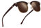 Glapeame Polarisierte-Sonnenbrille-Herren-Halbrahmen-Sonnenbrillen-Damen-Sunglasses-Men-Women-Sonnenbrille-Schwarz-UV400 Schutz-Retro-für Outdoor-Camping-Reise,nw1