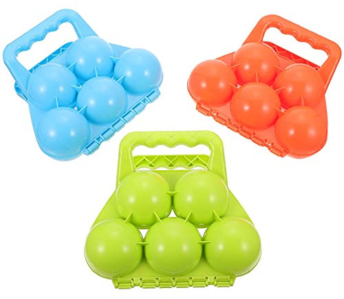 BESTonZON Schneeballzange Clip Spielzeug Aus Strapazierfähigem Kunststoff Kinderspielzeug Für Winterspiele Und Outdoor Schneeballschlachten